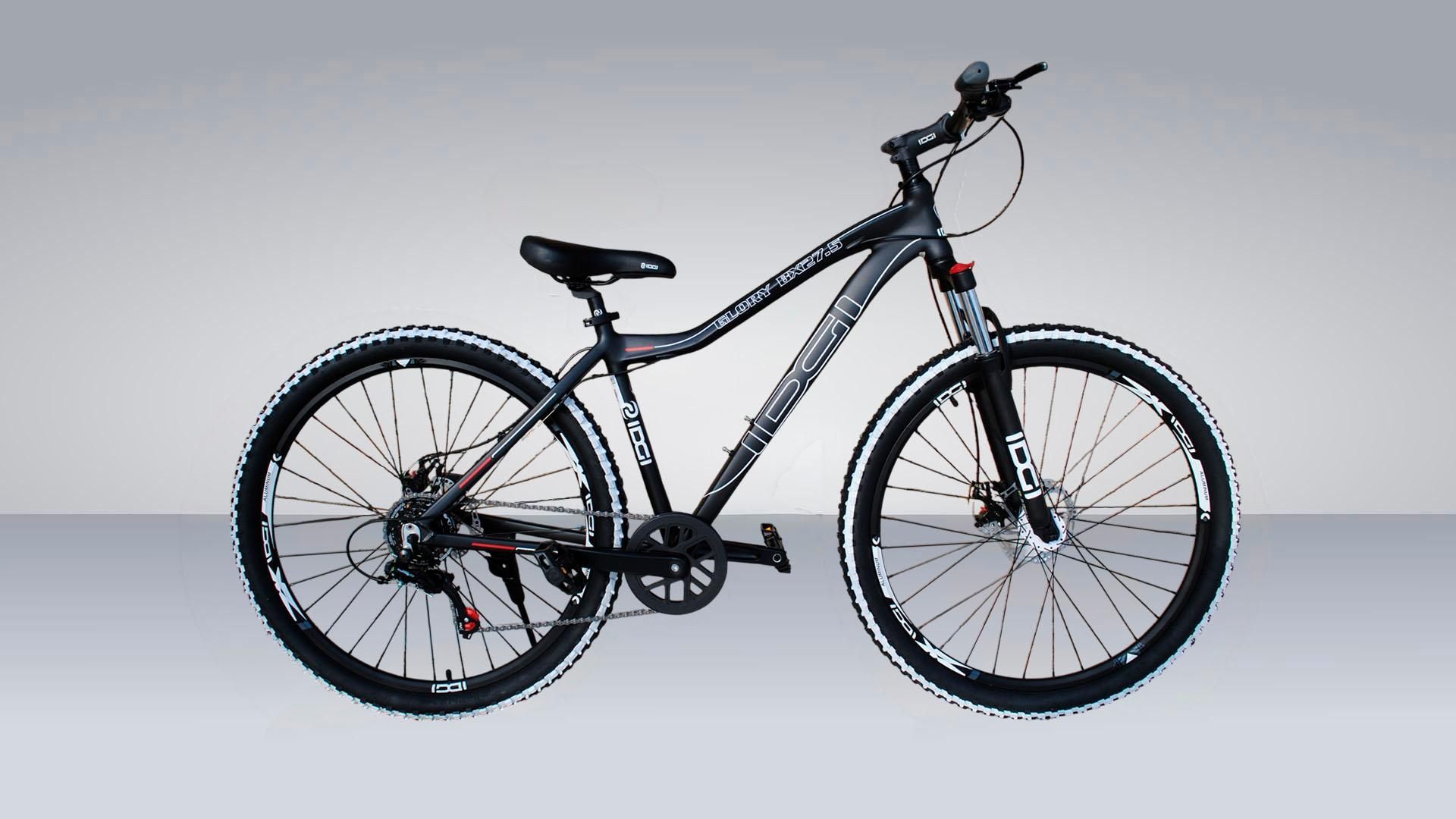 IDGI GLORY BX 27.5 чёрно-белый Полированные швы, SHIMANO